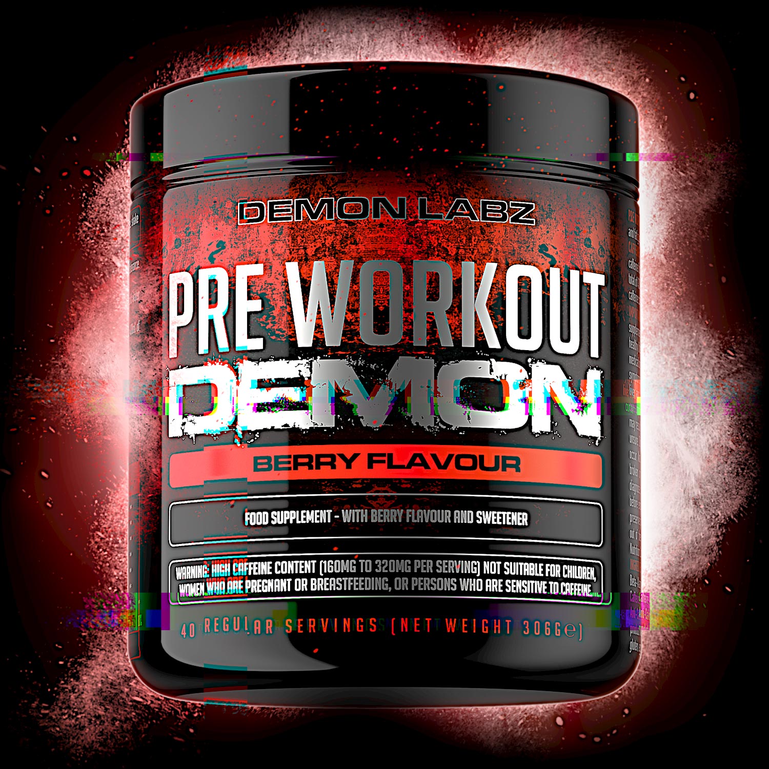 PRE WORKOUT DEMON BERRY FLAVOUR GB Demonlabz