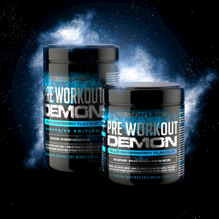 PRE WORKOUT DEMON BLUE RASPBERRY FLAVOUR GB Demonlabz
